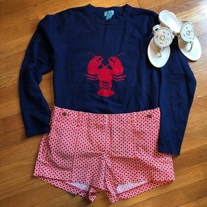 J. Crew Patterned Chino Shorts